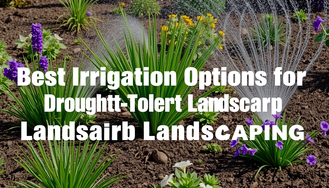 Best Irrigation Options for Drought-Tolerant Landscaping Best Irrigation Options for Drought-Tolerant Landscaping