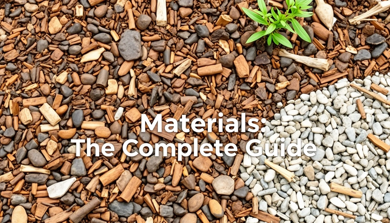 Hardscape, Mulch, and Materials — The Complete Guide Hardscape, Mulch, and Materials — The Complete Guide