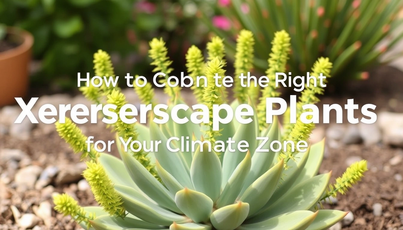 How to Choose the Right Xeriscape Plants for Your Climate Zone