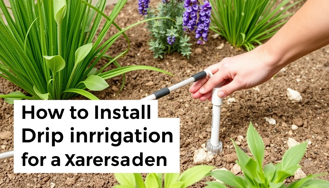 How to Install Drip Irrigation for a Xeriscape Garden